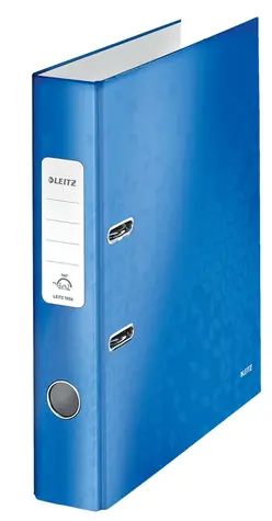 Leitz 180° WOW Polaminovaný pákový pořadač A4 50mm modrá / až 350 listů A4
