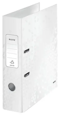Leitz 180° WOW Polaminovaný pákový pořadač A4 80mm perleťová bílá / až 600 listů A4