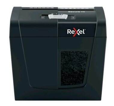 Rexel Secure X6 / Skartovač / až 6 listů / 10l / Křížový řez 4 x 40 mm