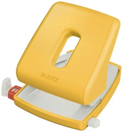Leitz Cosy 30 Děrovačka teple žlutá / až 30 listů