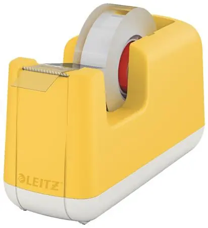 Leitz Cosy Odvíječ lepicí pásky teplá žlutá / Na pásky do 19 mm x 33 m