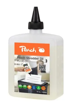 PEACH Shredder Service Kit / olej pro údržbu skartovaček / 355ml