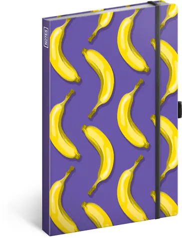 Presco Group Notes Banány / linkovaný / 13 × 21 cm
