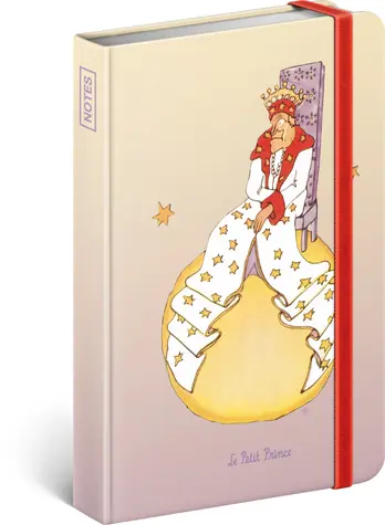 Presco Group Notes Malý princ – King / linkovaný / 11 × 16 cm