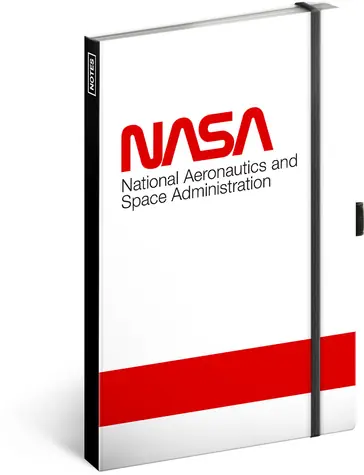 Presco Group Notes NASA Worm / linkovaný / 13 × 21 cm