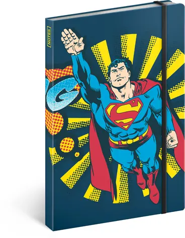 Presco Group Notes Superman – Bang / linkovaný / 13 × 21 cm