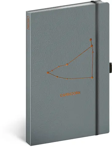 Presco Group Notes Zvěrokruh Kozoroh / linkovaný / 13 × 21 cm
