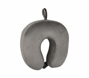 WENGER Cestovní polštář z paměťové pěny šedá