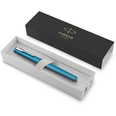 PARKER Vector XL Teal hrot M / plnicí pero / barva náplně: modrá