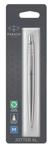 PARKER Jotter XL Monochrome SS CT hrot M / kuličková tužka / barva náplně: modrá