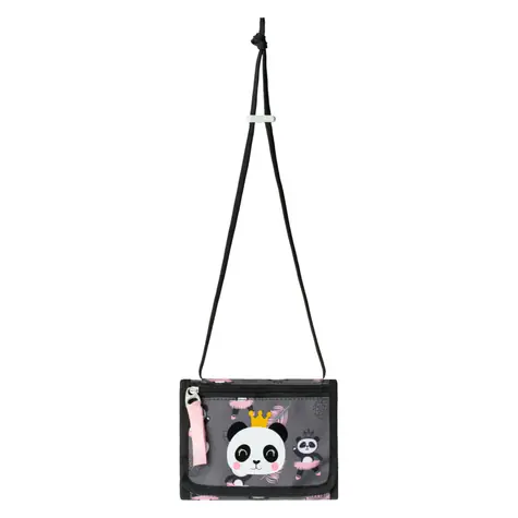 BAAGL Peněženka na krk Panda / 14 x 10 cm