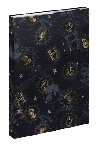 BAAGL Desky na školní sešity A4 Harry Potter Bradavice / 29x43 cm