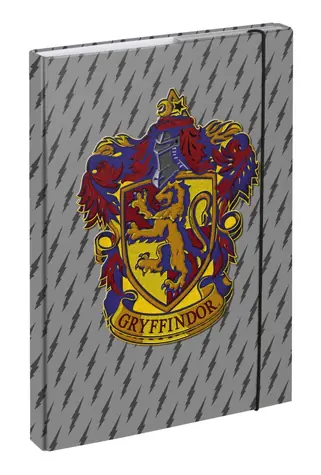 BAAGL Desky na školní sešity A4 Harry Potter Nebelvír Erb / 29x43 cm