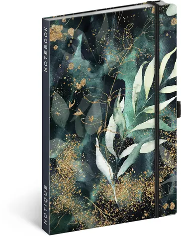 Presco Group Notes Eukalyptus / linkovaný / 13 × 21 cm