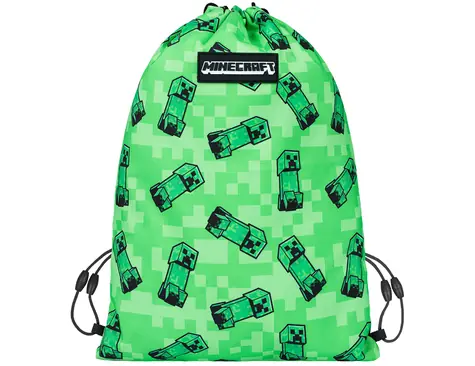 MINECRAFT Sáček Creeper / 32x41 cm
