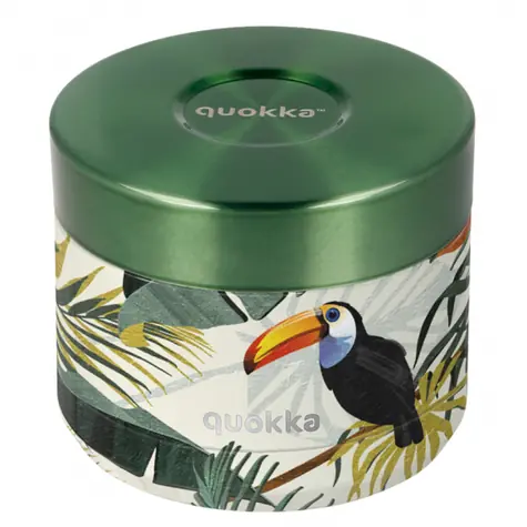 Quokka Whim Food Jar 0.36 l tropical / Termoska na jídlo / nerezová ocel 