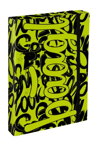 BAAGL Desky na školní sešity A4 Jumbo Lime / 23x32x4 cm