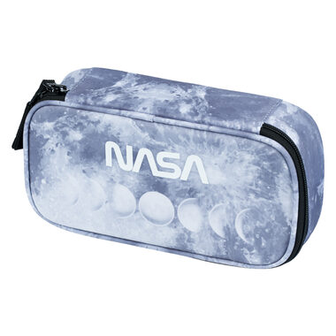 BAAGL Školní penál etue NASA Grey / 23×12x5 cm
