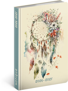 Presco Group 18měsíční diář Petito – Lapač snů 2024/2025 / 11 × 17 cm
