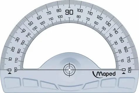 MAPED Úhloměr 12cm čirý