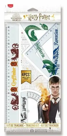 MAPED Sada pravítek Harry Potter 4ks