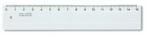 KOH-I-NOOR Pravítko 15cm čiré