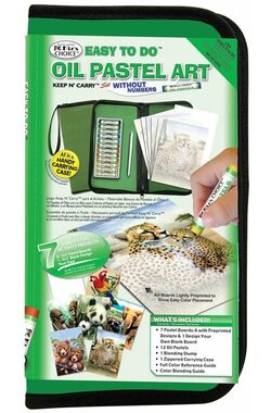 ROYAL & LANGNICKEL Set olejových barev v cestovním textilním pouzdře