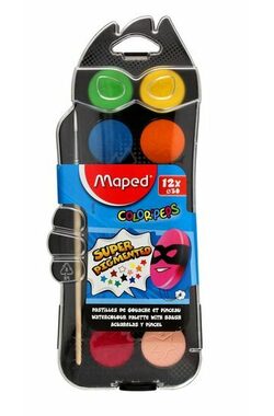 MAPED Vodové barvy Color'Peps 12ks