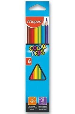 MAPED Pastelky trojboké Color'Peps 6ks