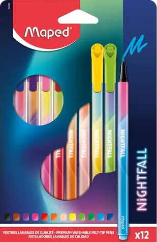 MAPED Fixy Color´Peps Deco Nightfall 12 barev