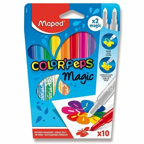 MAPED Fixy Maped Color'Peps Magic - 8 + 2 kusů