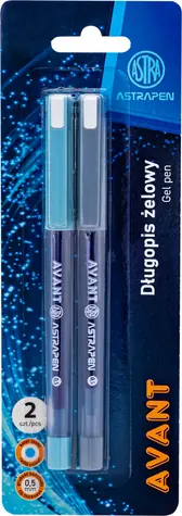 ASTRA PEN AVANT Gelové pero 0,5 mm (blistr, 2ks)