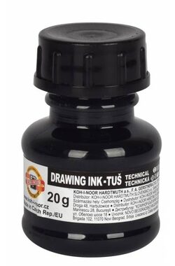 KOH-I-NOOR Tuš technická 20g černá
