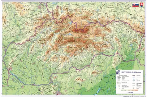 OXYBAG Podložka na stůl 60x40cm Slovensko