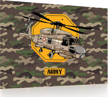 OXYBAG Podložka na stůl 60x40cm Helikoptéra