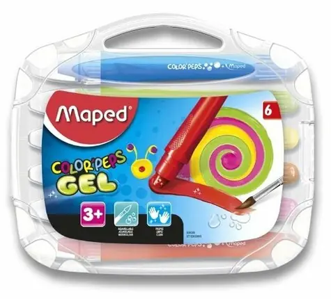 MAPED Gelové pastelky Color'Peps 6ks
