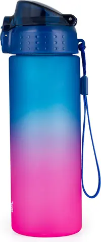 OXYBAG Láhev na pití OXY Click 600 ml OXY Ombre Purple-Blue