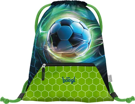 BAAGL Sáček s kapsou Fotbal Míč / 36 x 46 x 1 cm / 16.5 l