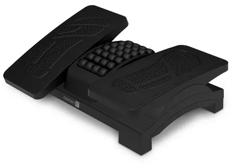 CONNECT IT FOR HEALTH DoubleLegPad PRO šedá / Podložka pod nohy