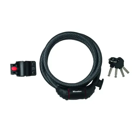 Master Lock 8121EURDPRO / Ocelové lanko na kolo - 1.8m