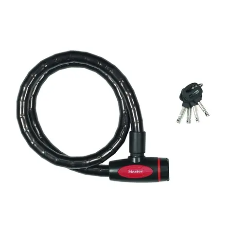 Master Lock 8228EURDPROSM / Panceřované lanko na kolo - 1m