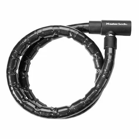 Master Lock 8218EURDPS / Panceřované ocelové lano - 200cm