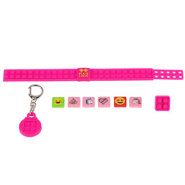 PIXIE CREW sada 3v1 Jednorožec / Náramek+Klíčenka+Odznáček / od 6 let