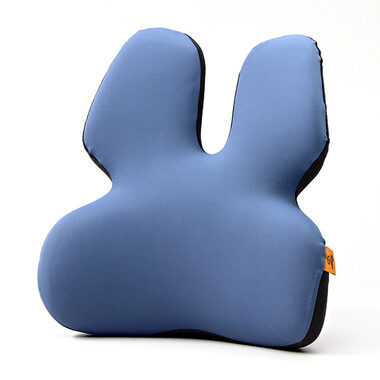 Powerton Bederní opěrka modrá / ergonomická / paměťová pěna