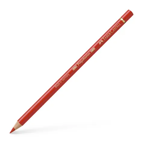 FABER-CASTELL Polychromos Pastelky - A117 světle červená kadmium 6 ks