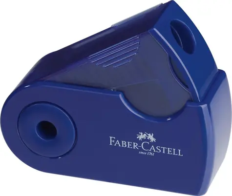 FABER-CASTELL Sleeve Mini Ořezávátko červená/modrá