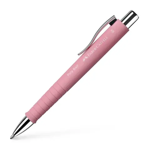FABER-CASTELL Poly Ball XB Kuličkové pero rosé