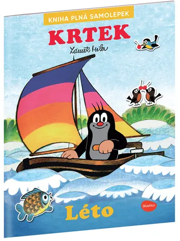 KRTEK a LÉTO  ¦ Kniha samolepek