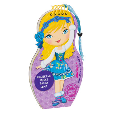Obliekame ruské bábiky LENA – Maľovanky