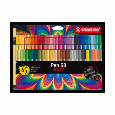 STABILO® Pen 68 - ARTY - 65 ks sada - 65 různých barev